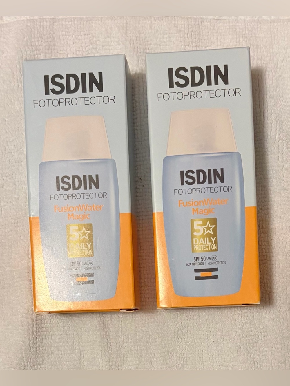 ISDIN Fotoprotector Fusion Water Magic SPF 50 - 2 pack